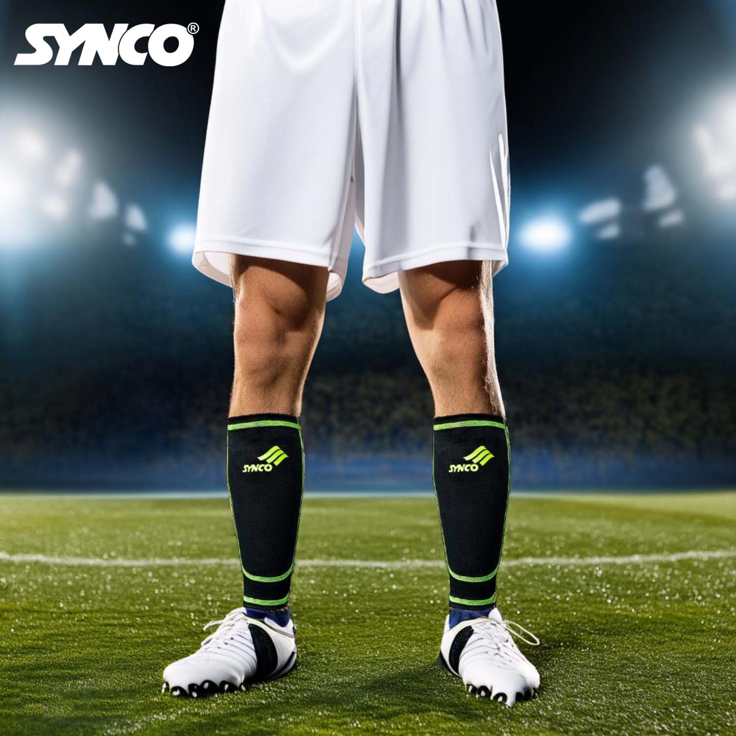 Synco Rise Shin Guard with Sleeve Combos