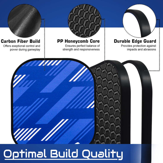 Synco Blue Slash PickleBall build Quality
