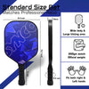 Synco PickleBalls Paddles Blue Size Ratio