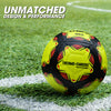 Synco neo thermoemboss football neon colour side  