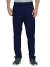 Synco Vogue Performance Trackpants For Men in Navy blue colour front 