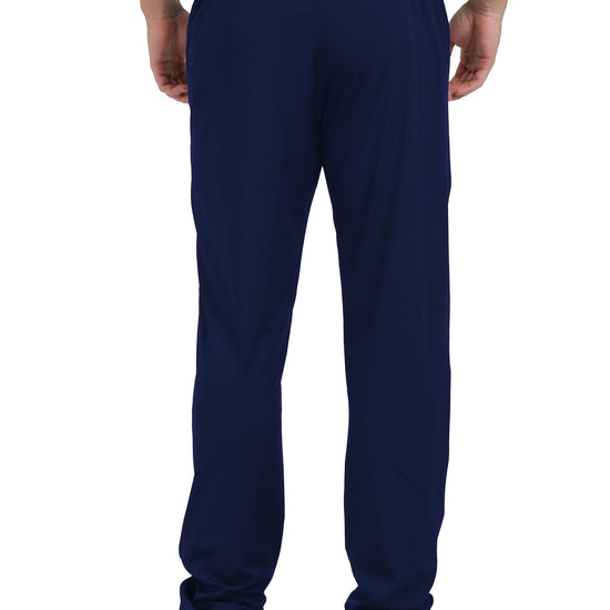 Synco Vogue Performance Trackpants For Men in Navy-Blue
