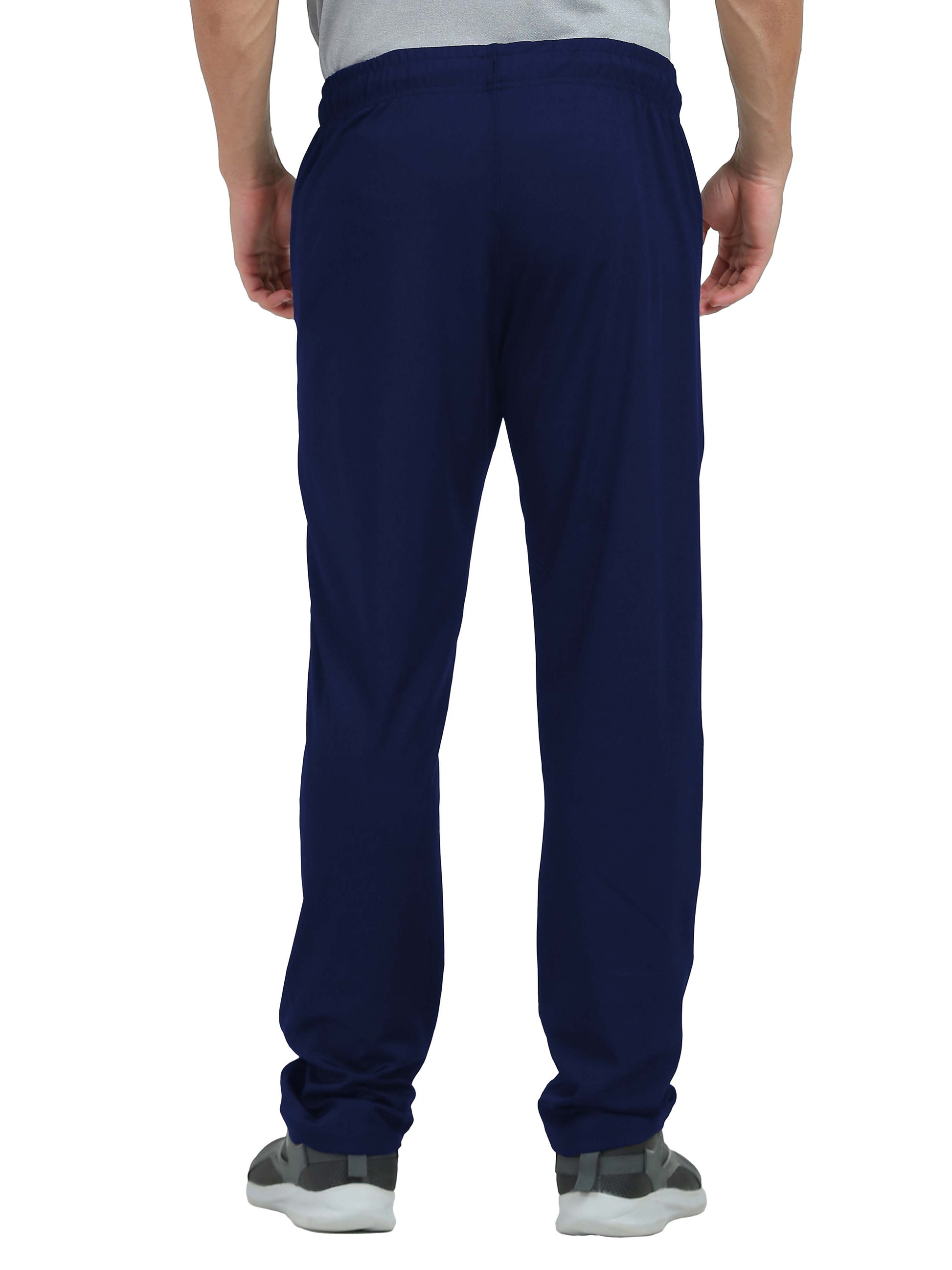 Synco Vogue Performance Trackpants For Men in Navy-Blue