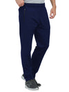 Synco Vogue Performance Trackpants For Men Navy-Blue side front 