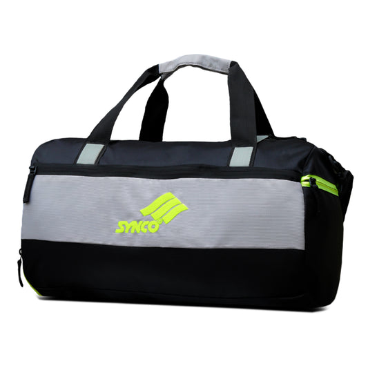 All Rounder Bag front in grey white colour Synco