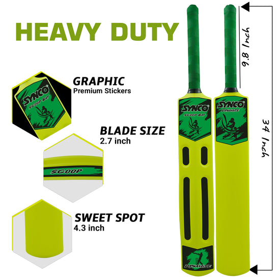 Synco dynamite scoop bat  specification