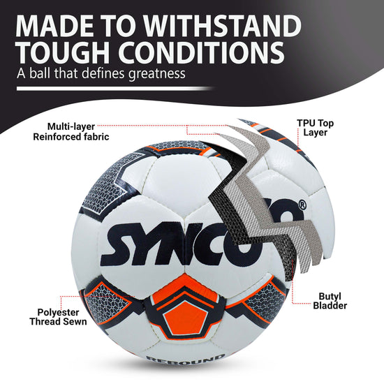 Synco rebound football layer construction