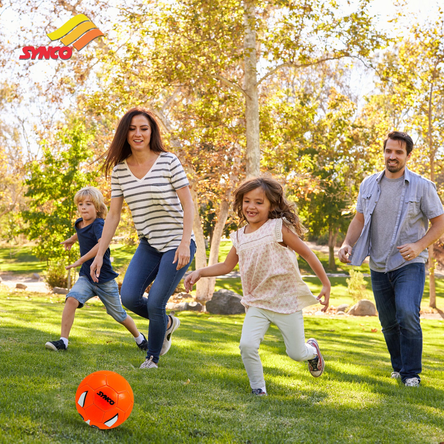 Synco fox faced kids football outdoor  