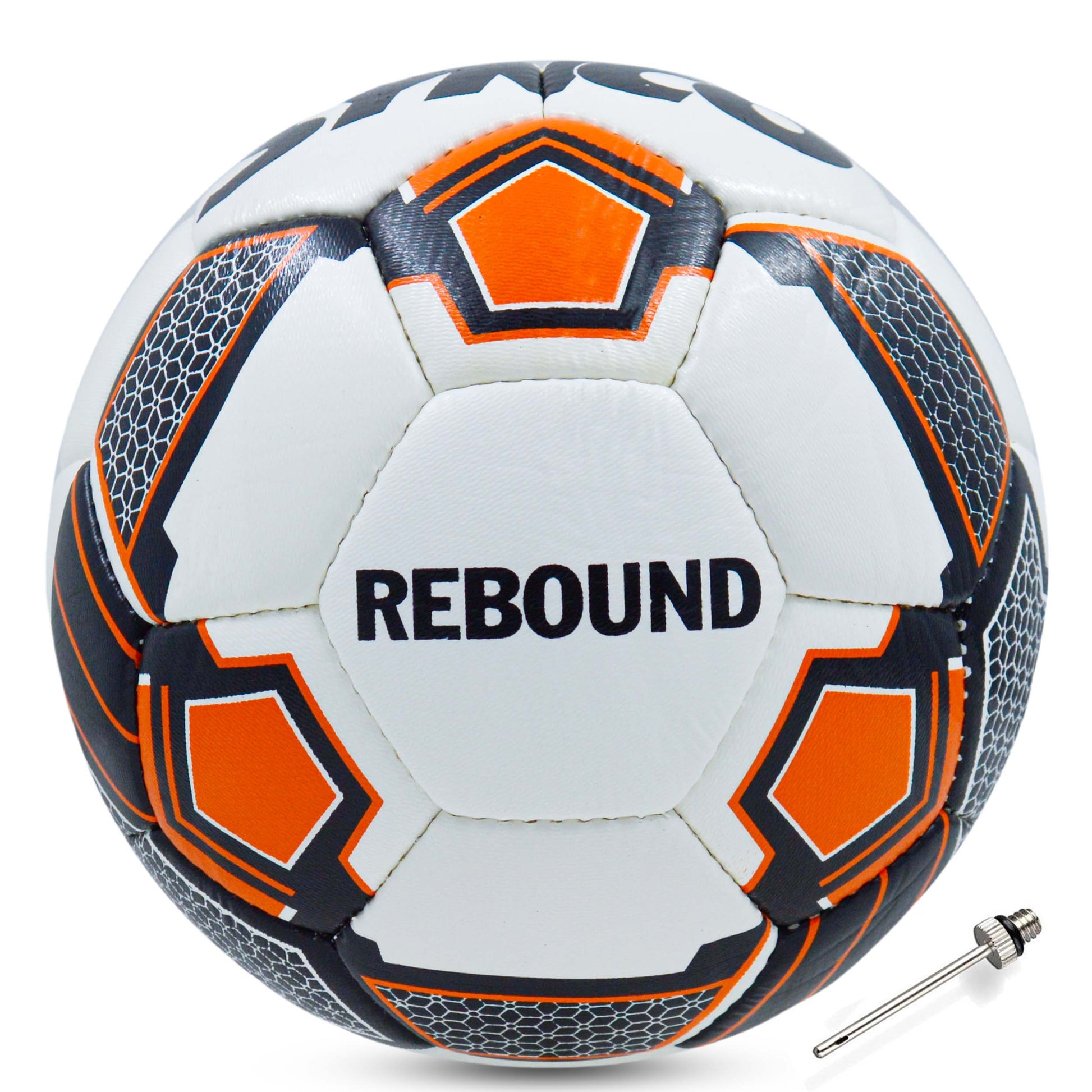 Synco orange white rebound football  side bottom 