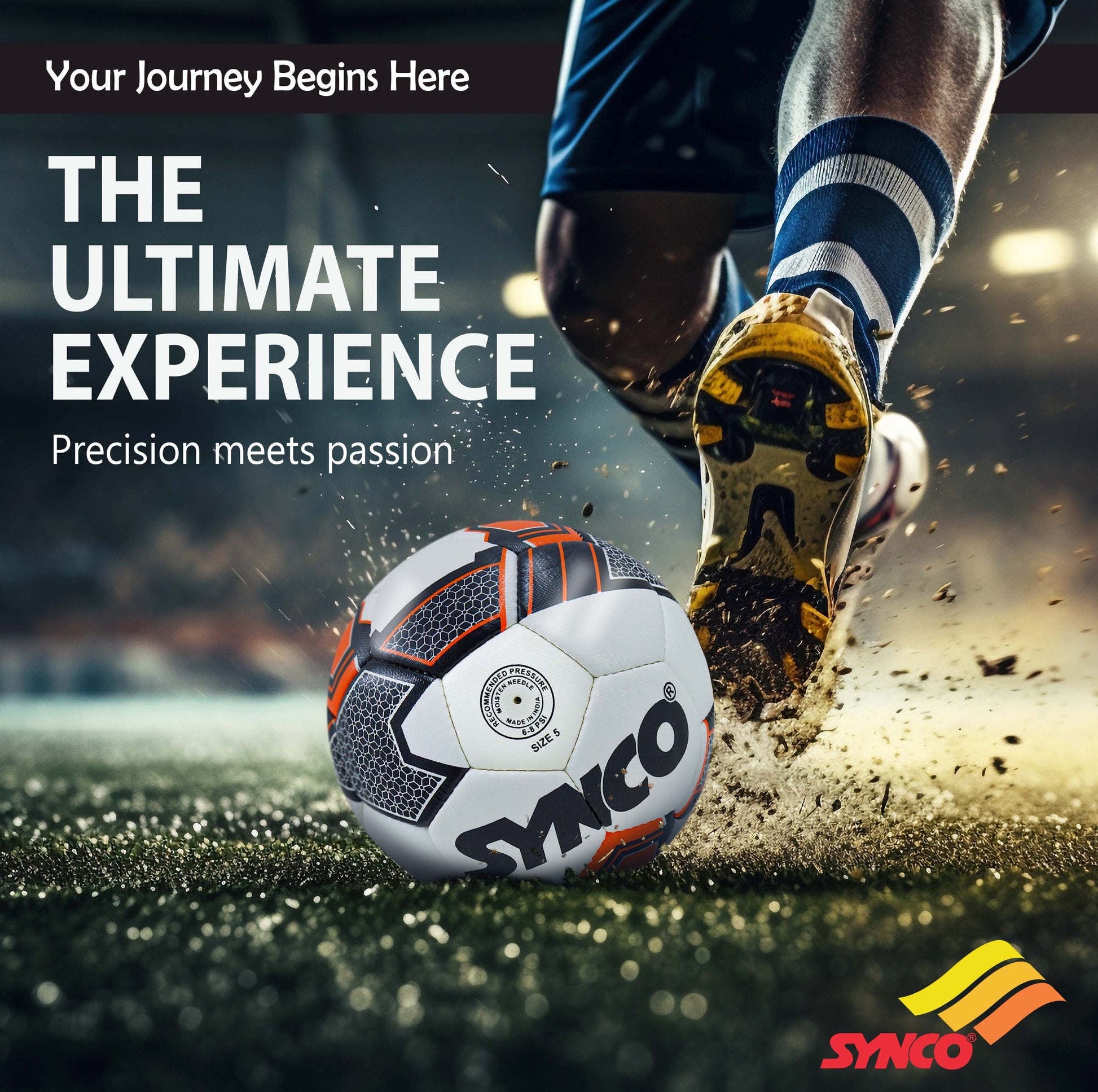 Synco rebound TPU football professional 