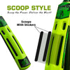 Synco scoop edition plastic cricket  bat with scoops stickers