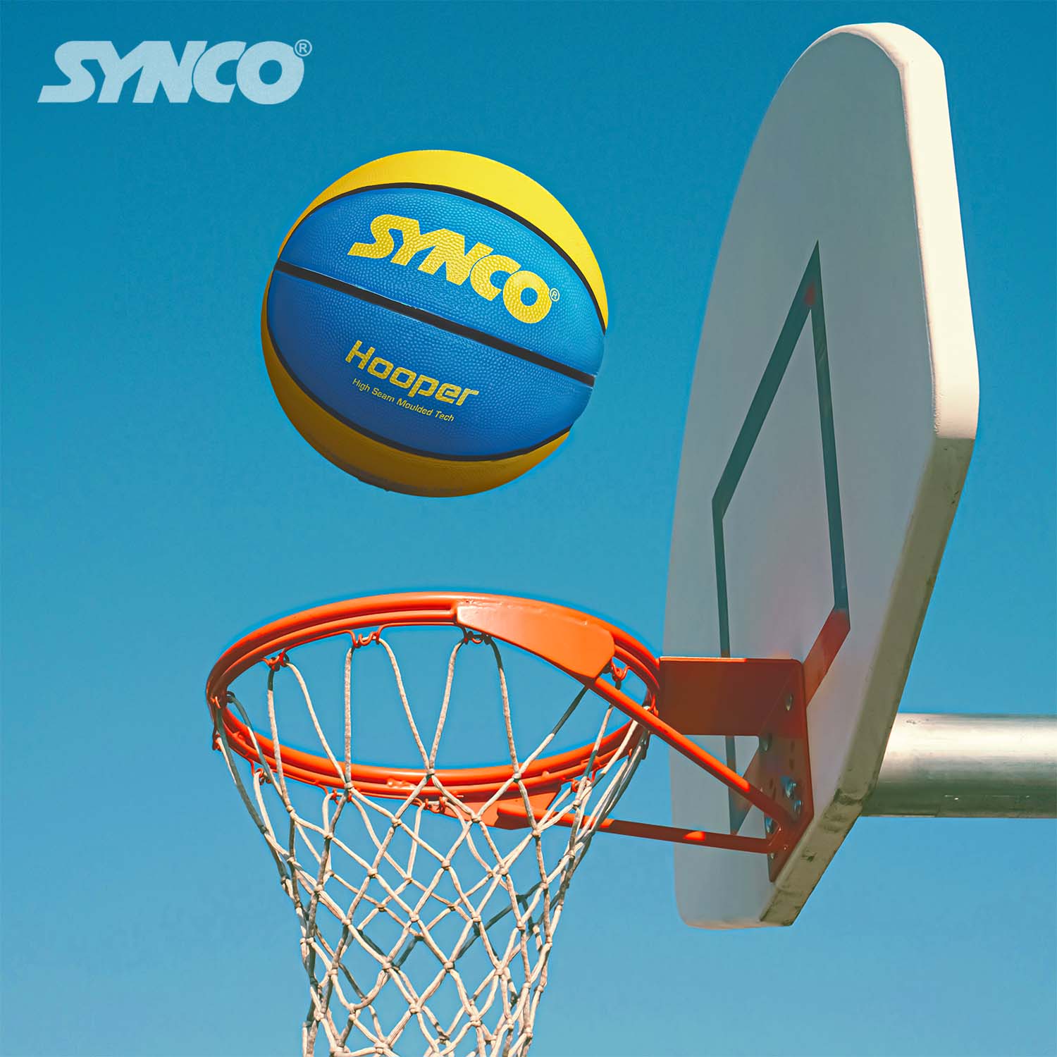 Synco Hooper series Basketball blue yellow 