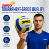 Synco ultra blue yellow volleyball feature built quality