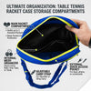 Table Tennis Bags for Ping Pong Paddle & Accessories| Synco