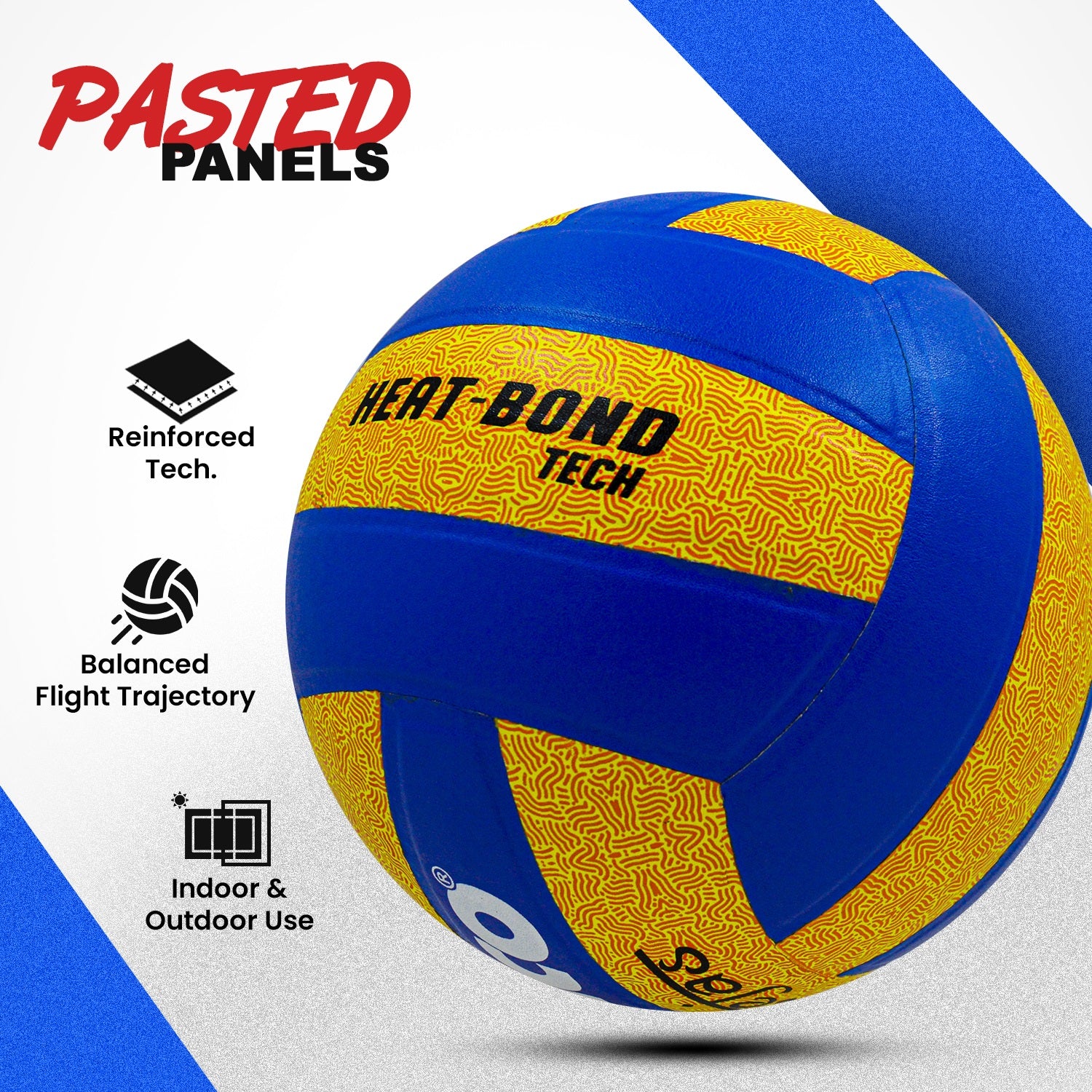 Synco Tejas Volleyball side 18 panel features