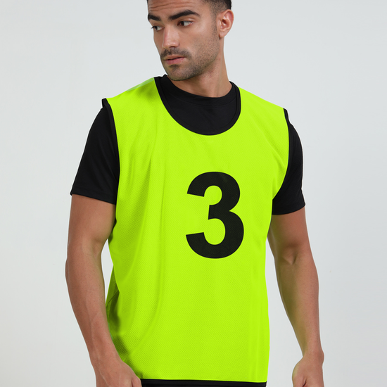 Front Training Bibs – Set of 12 | 3 Number