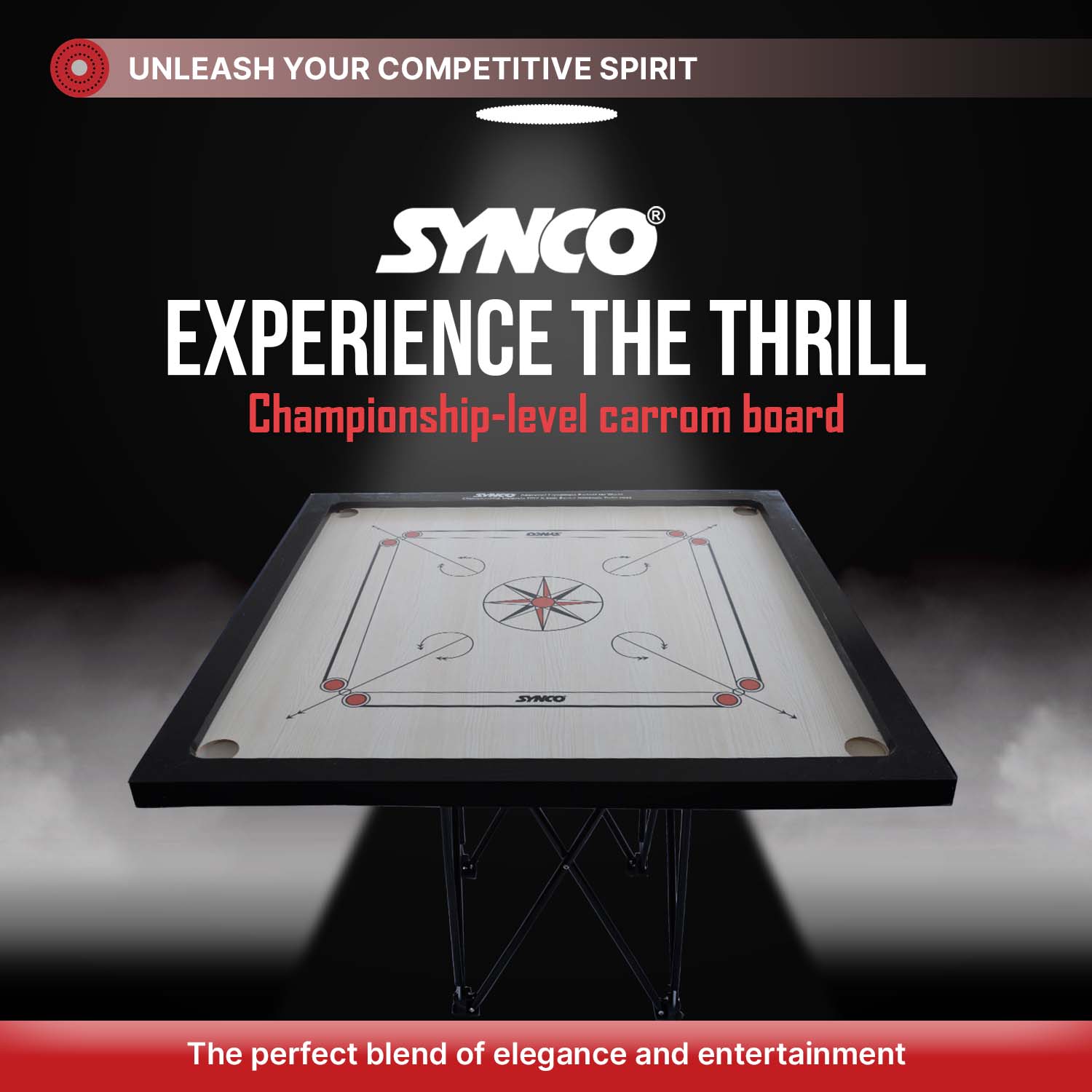 Synco Wooden CarromBoard  