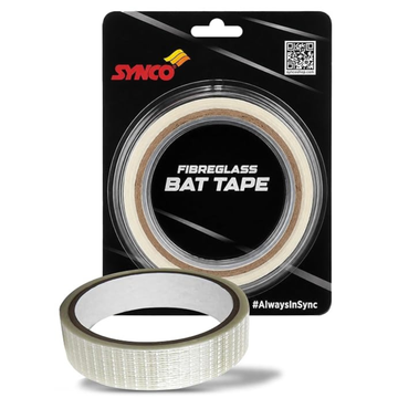 Cricket Bat Fiberglass Tape 25mm x 10m Strong Adhesive | Synco