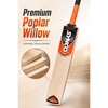 Wooden Cricket Bat Dominator Poplar Willow Orange & Green | Synco