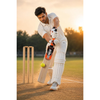 Wooden Cricket Bat Dominator Poplar Willow Orange & Green | Synco