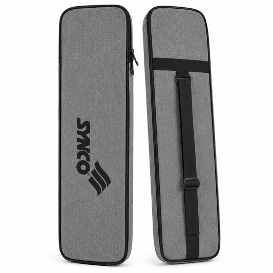 Cricket Bat Cover Premium Padded Blue & Grey | Synco