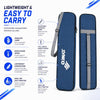 Cricket Bat Cover Premium Padded Blue & Grey | Synco