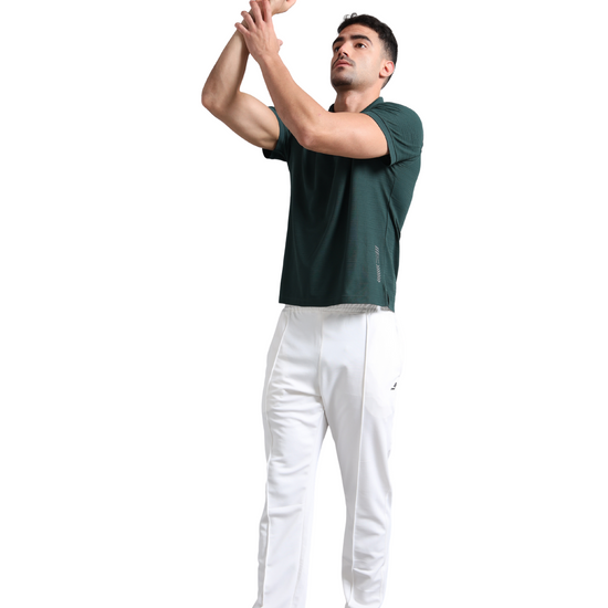 Synco Zen Polo Tshirt for Men in green colour 