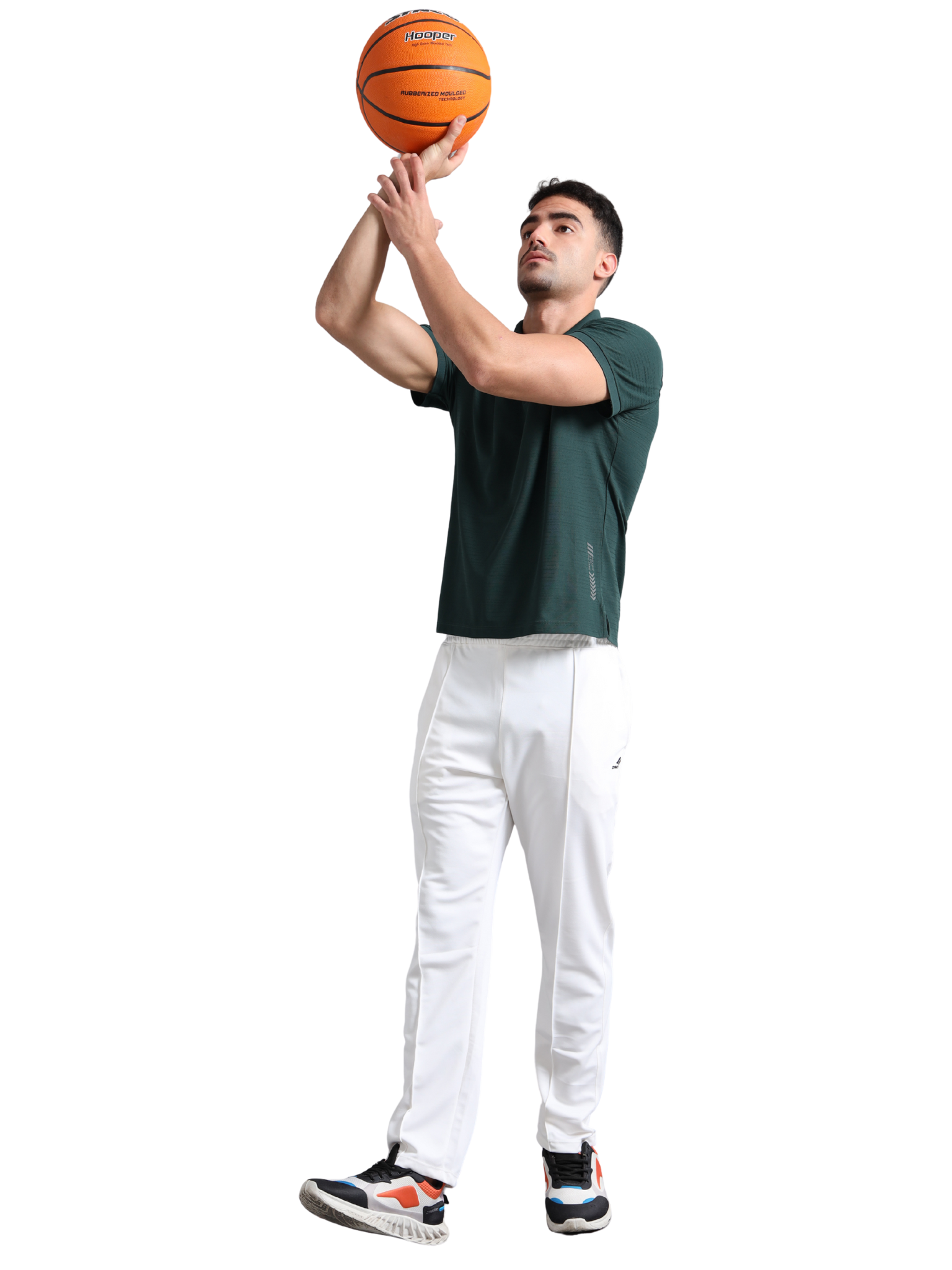 Synco Zen Polo Tshirt for Men in green colour 