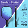 Synco Pickleball Paddle Hybrid Blue | Pickleball Racket Lightweight with 16mm Thickness