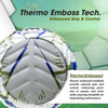 Synco Galaxy Embossed Football | 12 Panel Thermo Fusion Football Match Ball | TPU Machine Stitched Football for Hard Ground | Professional Football Ball for Training and Matches, Size-5