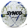 Synco Galaxy Embossed Football | 12 Panel Thermo Fusion Football Match Ball | TPU Machine Stitched Football for Hard Ground | Professional Football Ball for Training and Matches, Size-5