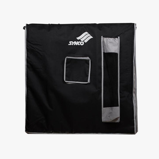 Synco Executive Carrom Cover Bag with pocket for striker, coin, powder (3x2 Frame) - 1