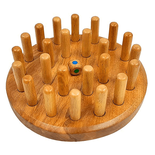 SYNCO Children Wooden Memory Matchstick Chess Game, Educational Intelligent Logic Game and Brainteaser Children Early Educational Family Party Casual Gifts