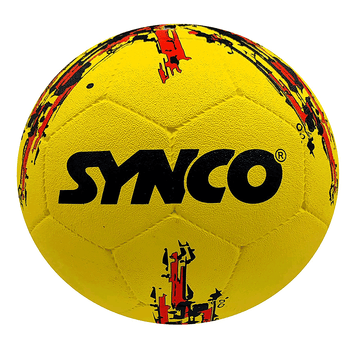 Synco Flag Molded Rubber Football Soccer Ball,Highly Durable,32 Panel Football, Street Football (Germany), Size-5