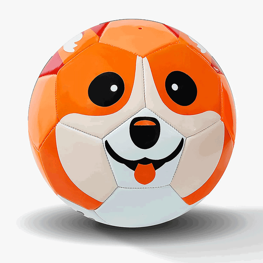 Synco Football for Kids with Puppy Face Print
