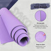 Synco Yoga Mat with Carrying Strap (Color: Purple)