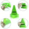 SYNCO Sports 6 Inch Cone Marker Set (Pack of 10)