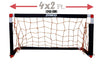 Synco Two Portable Soccer <br>Goals with Carry Bag | Long <br>Lasting Durable Frame | Quick <br>Setup Easy Folding Storage| <br>Set of Two - 2