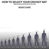 SYNCO Kashmir Willow Cricket Bat Short Handle Men's| Size- Full