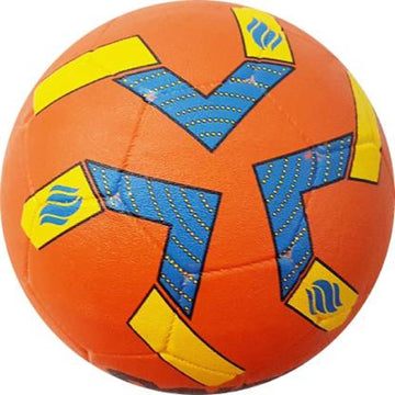 Synco Superstorm Football <br>Size-5 | Street Rubber Molded <br>Soccer Ball (Orange) - 1