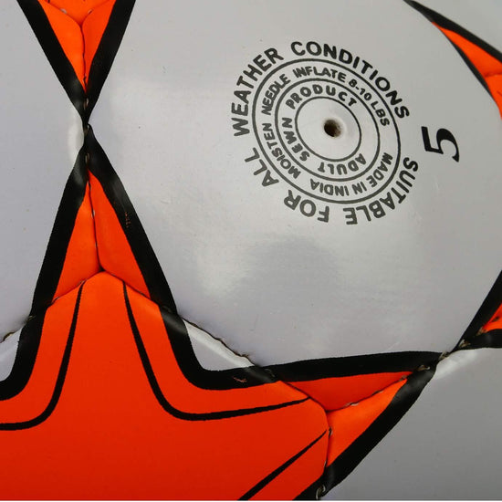 Synco World Cup Football <br>| Soccer Ball Size-5 |Orange | 1 piece - 4