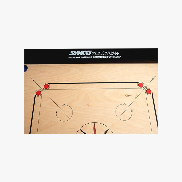 Synco Platimum Plus Full size Carrom Board 20mm - 4