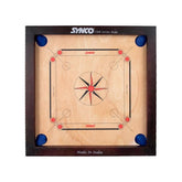Carrom Board Synco Torneo 83 Cm Con Accessori Completi, Borsa Per Il Trasporto E Polvere Di Scorrimento 2983 0
