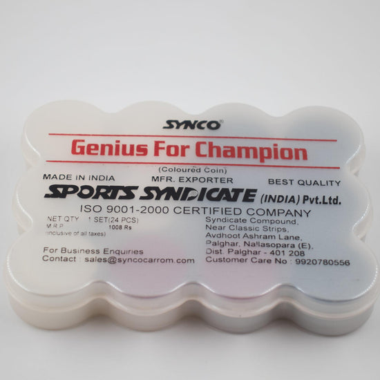 Synco Genius for Champion Colored Carrom Coins - 2