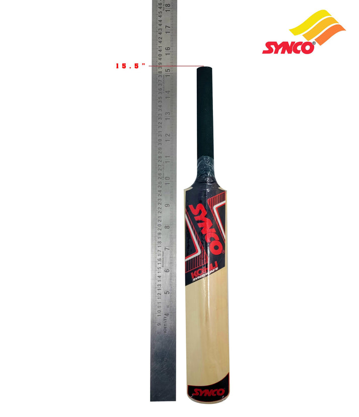Buy Synco Wooden Mini Cricket Set with one bat,Three Stumps wickets and ...