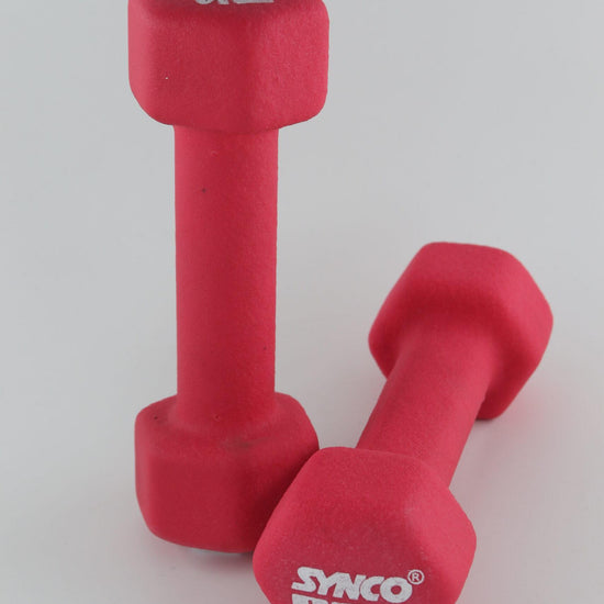 Synco Red Dumbbell Pair ( 2 x 1 KG) - 4