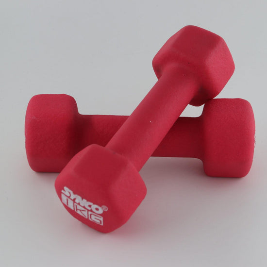 Synco Red Dumbbell Pair ( 2 x 1 KG) - 2