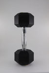 Synco Rubber Coated dumbbell Pair (2 x 5 KG) - 2