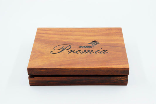 Synco Premia Carrom Board Coins in Sheesham wooden Box - 1